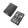 Robert Welch Honeybourne Bright Cutlery Serving Set, 3 Piece. Made