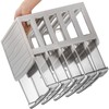 DEAYOU 5 Drawer Desktop Storage Bin Unit, Small Plastic Organizer,