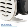 Panasonic EZSoffit Vent with Soffit Termination System for Optimized Airflow,