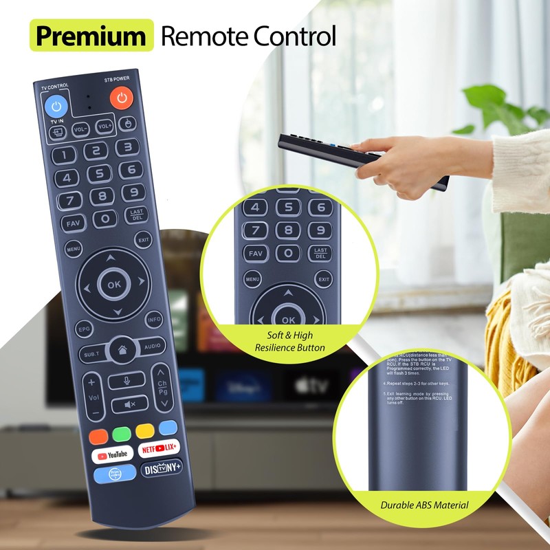Remote Control for vSeeBox V5 Pro / V3 Plus/V3/ V2