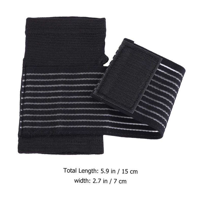 Healeved 4pcs Weightlifting Wrist Brace Comfortable Wrist Support for Sports