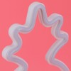Tabletop Neon Sign Light Unique Shaped Night Lamp with Holder
