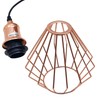 LEDSone Vintage Retro Rose Gold Ceiling Pendant Light Cluster Light