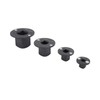 Jiawu 4PCS Low Profile Impact Socket Adapter Set, 3/4in-1in 1/2in-3/4in