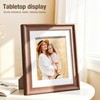 PEALSN 11x14 Picture Frame, Real Glass, Displays 8x10 Photo with