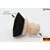MAAJ CHAMPIGNON BRUSH / Mushroom Brush / Pot Brush Wood