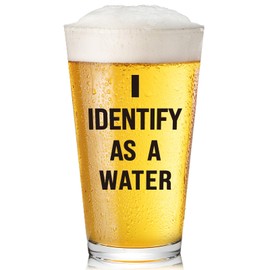 Funny Beer Glass Gifts for Men Father‘s Day Dad Gifts from Daughter Son Wife, Unique Birthday Gift for Husband Brother Son Boyfriend Grandpa Uncle, Cool Retirement Gift for Retired BBQ Party (16 oz)