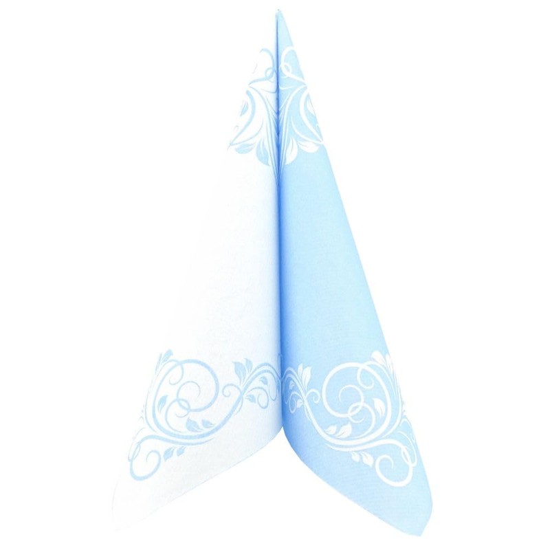 50 Napkins Ornaments 40 x 40 cm Fabric-Like Airlaid Bellissima,