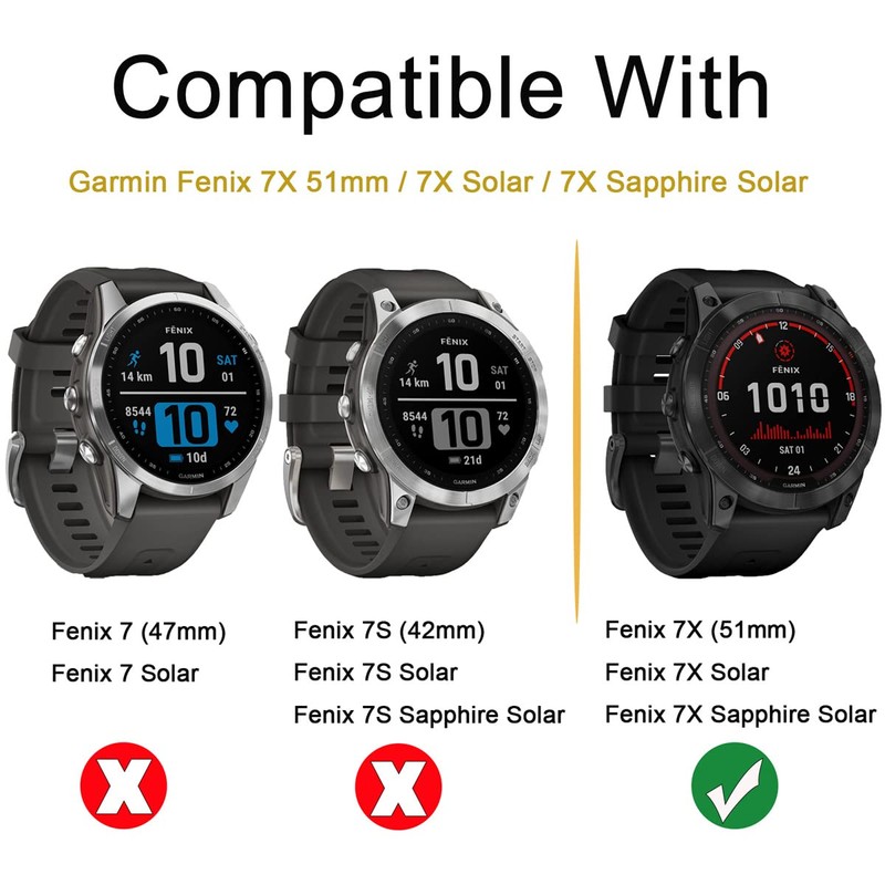Suoman 4-Pack Screen Protector for Garmin Fenix 8 51mm/ for