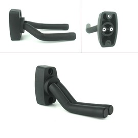 Guitar Mount Wall Hanger Stand Ukulele Wall Hook Keep Holder Mount Display 2 Pack with Guitar Picks Violin Wall Stand Mandolin Rack Bracket Bass Accessories Easy To Install(5 pack guitar picks)