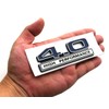 2pcs 4.0 Liter V6 High Performance Engine Emblems Badge 3D