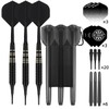 FOX SMILING Darts with Plastic Tip, Pack of 3, 22