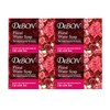 debon De Bon Sweet Rose Clean Fresh Lily Scented Soap 4 pcs / 드봉 스위트로즈 깨끗한 후레쉬릴리 향좋은비누 4개 4개