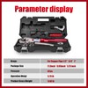 ROGVOC Propress Tool, Hydraulic Pipe Crimping Tool with 1/2, 3/4,