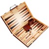 15" Burlwood Backgammon