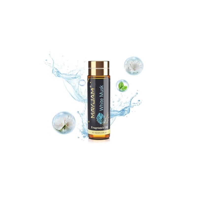 MAYJAM MAYJAM Wei?er Moschus Duft?l 10ML, Premium Wei?er Moschus?lfr ?therische