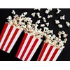 Mellilu Popcorn Bag Pirate Red Stripes 7 x 7 x