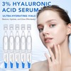 3% Hyaluronic Acid Serum, Ultra-Hydrating Vials Hyaluronic Tubes, Wake Nature