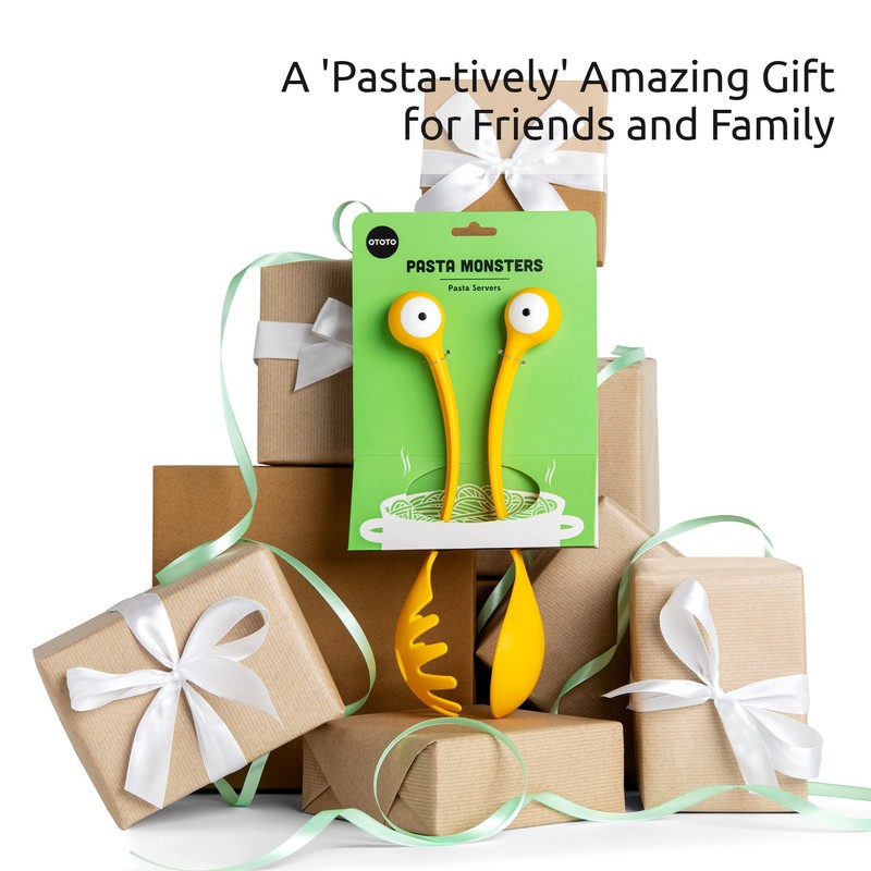 Pasta Monsters and Salad Servers - BPA-Free Fun Kitchen Gadgets