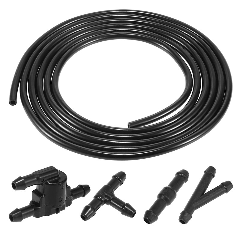 X AUTOHAUX Car Windshield Washer Hose Kit 300cm 10ft Windshield