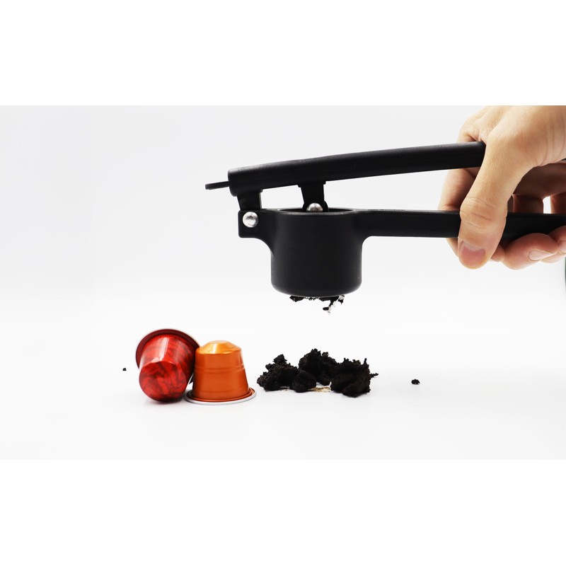 Aluminium coffee capsule recycler