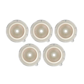 5pcs Stomahesive Flexible Skin Barrier 2 Pieces Clear Scale Hydrocolloid Moldable Ostomy Rings