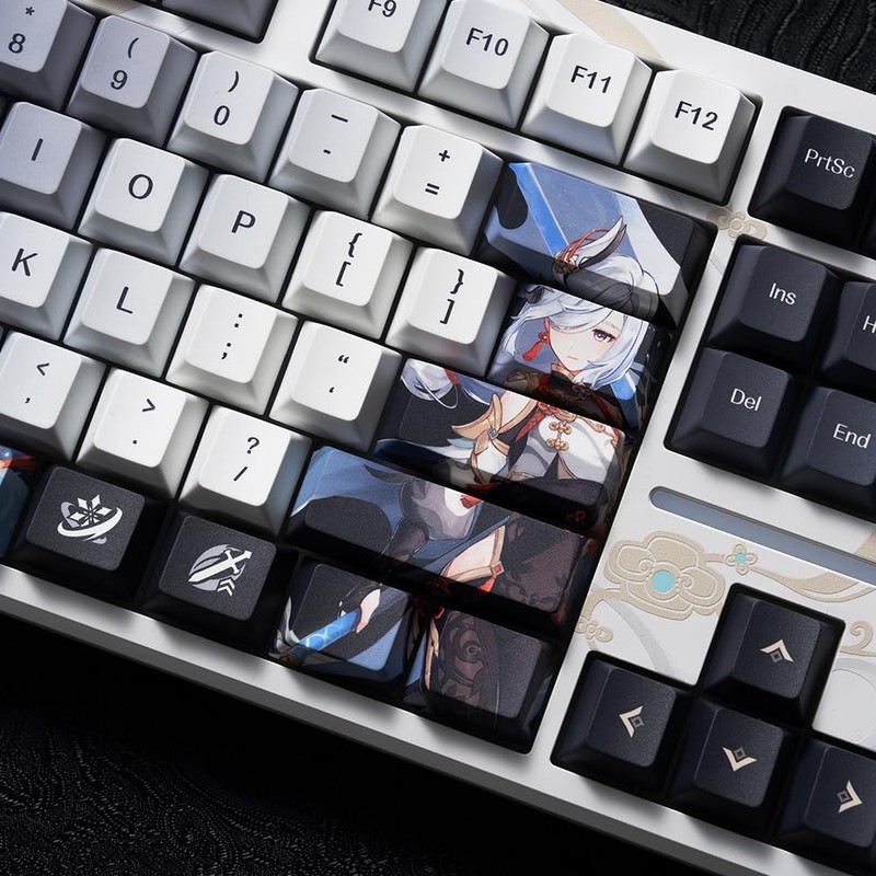 GENSHIN IMPACT "Lonesome Transcendence Shenhe Mechanical Keyboard - Kailh Box