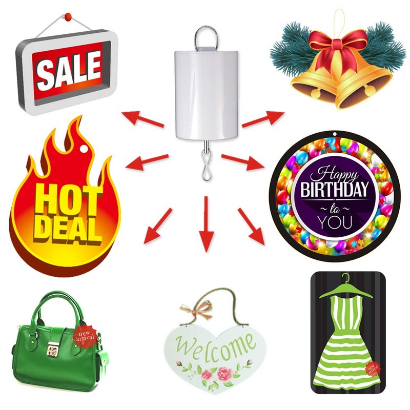 FONMY Hanging Display Motor with Remote for Wind Spinner Ornament