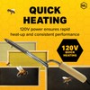 Electric Uncapping Knife, 120V, Stainless Steel Blade with Thermostat for