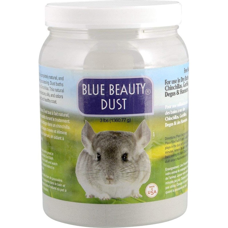 Lixit Blue Beauty® Chinchilla Dust Powder - Dry Bath Grooming