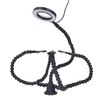 Soldering Helping Hand 5 Jaws 3X USB Magnifier ABS Flexible