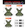 BAGAIL Adjustable Weighted Vest, 4-10lb/12-18lb/20-32lb Rucking Vest for Women &