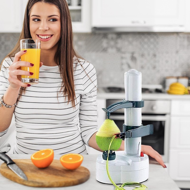 Electric Vegetable Peeler | Portable Fruit Peeler Machine Potato Peeler