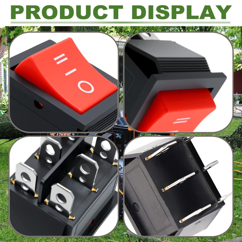 2-Pack On/Off Switch for Predator 7000/8750/9500W Gen 63086/63085/63087