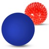 ZHAYAO 2 Pack Spiky Hard Massage Balls,Massage Lacrosse Balls for