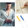 2 PCS Button Hook Helper, Button Fastener Aid, Button Hook
