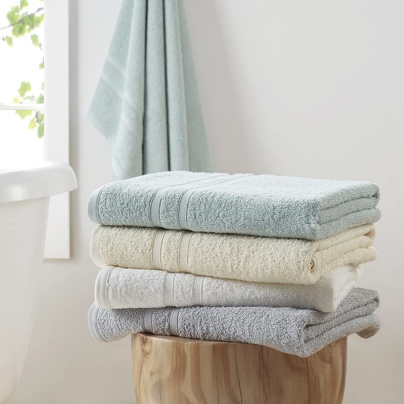 Clorox Toallas de baño 100% algodón aptas para lejía, secado