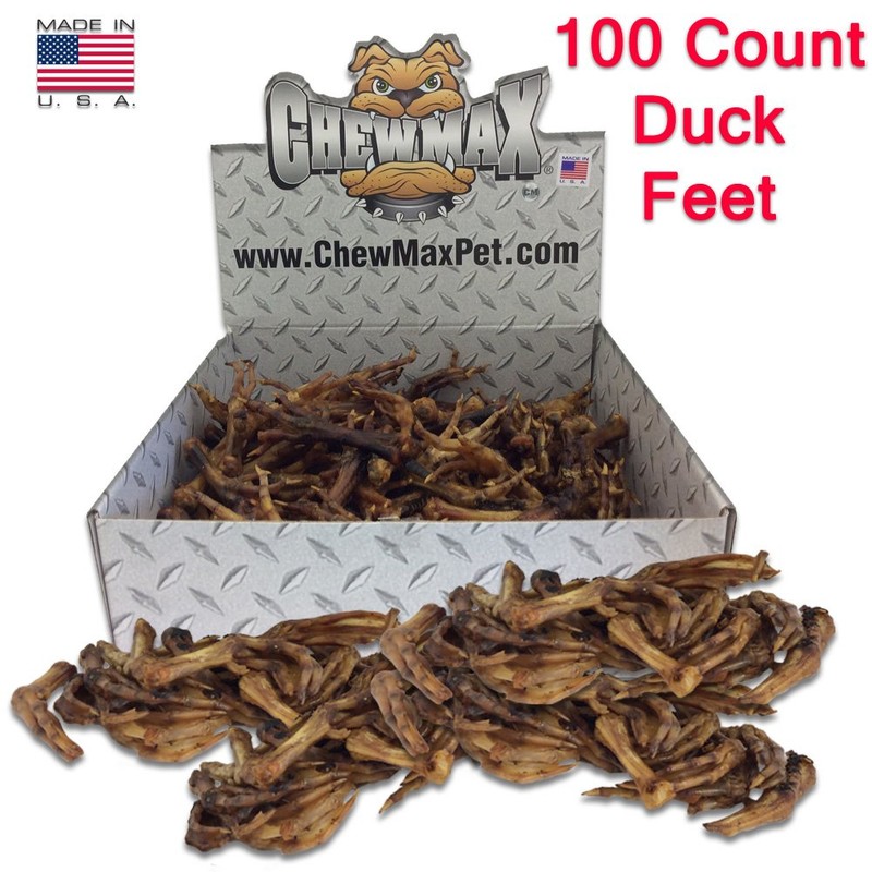 CHEWMAX Pet Products 3 lbs Duck Feet