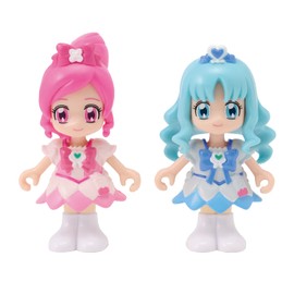 Pretty Cure All Stars Pre-Coded Doll Cure Blossom & Cure Marine