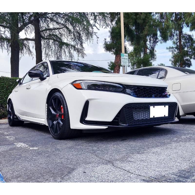 iJDMTOY No Drill Front Grille Mesh Mount License Plate Relocator