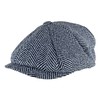 sock snob men's winter lined flat cap made of wool