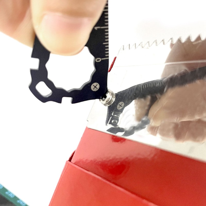 11 in 1 Outdoor Wrench Multifunctional Bottle Opener Keychain Screwdriver