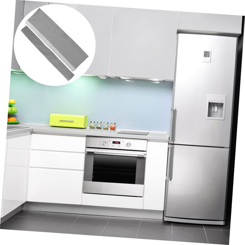 KOMBIUDA 2pcs Refrigerator Door Handle Kitchen Appliance Handle Protectors Prevent