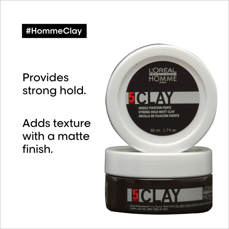 L'Oréal Professionnel Paris Men’s Styling Clay - For All Hair