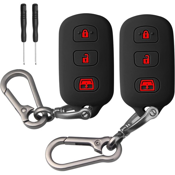 FT FUNTOR 2 Pcs for Toyota Key Fob Cover,Compatible with