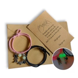 Dtup Duo Pulseras Estilo Coreano Astronauta Amigos Novios Brilla