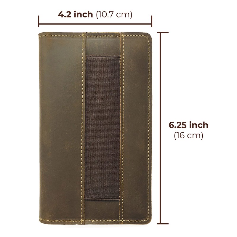 Leather Field Notes Cover, Moleskine Cahier Journal Cover | Handmade