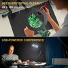 Helping Hands Soldering Station with Heavy-Duty Steel Base, Non-Slip Silicone