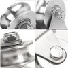 Pulley for Ropes, Stainless Steel Roller Wheel, U-Groove Roller Wheel,