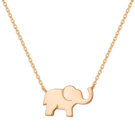 Elephant Pendant Necklace/Earrings/Bracelet Jewellery for Women Girls Children with Genuine 925 Sterling Silver Jewellery with Gift Box